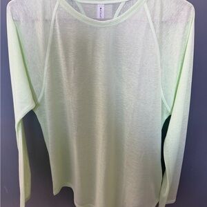 NWT Athleta Mint Long Sleeve Tee